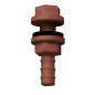 Raccord de sortie de réservoir en plastique avec une sortie de 10 mm Raccord de sortie de réservoir en plastique avec une sortie de 10 mm
