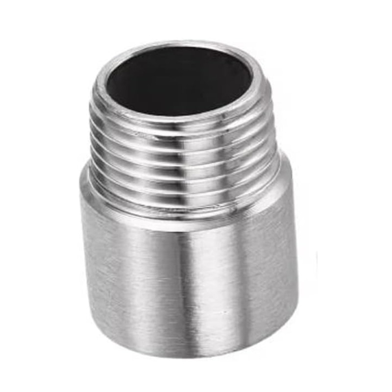 Verlängerung aus verchromtem Messing M-H 1/2'' x 20 mm | Gewindeverlängerung Männlich-Weiblich
