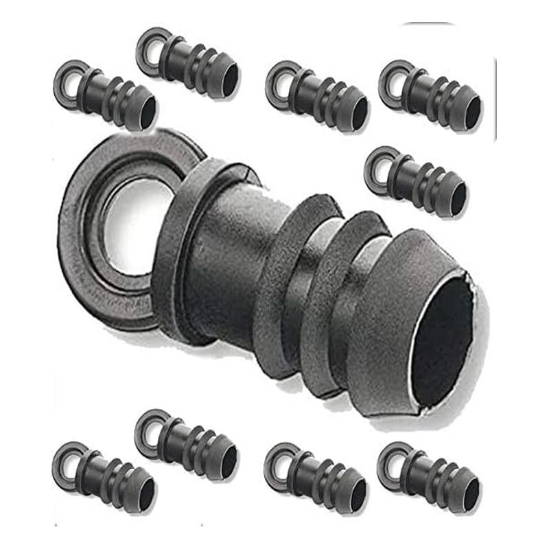 Confezione da 25 tappi per irrigazione a goccia da 20 mm | Sigillo ermetico per tubi e condotte di irrigazione | Durevoli e resi