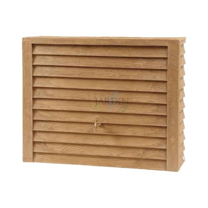 Clear-walled polyethylene tank, 350 liters