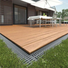 Grille Galvanisé à Poser 100x12cm | Acier Anticorrosion | Drainage, Ventilation et Protection | Couverture de Fermeture
