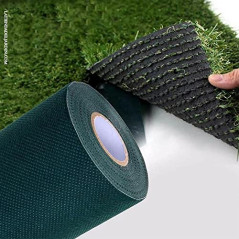 Single-sided adhesive tape for artificial grass, 30 cm x 5 meters | Indoor and outdoor joining tape for artificial grass