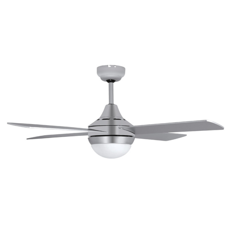 Orbegozo Deckenventilator WiFi mit LED-Beleuchtung | Mit App steuerbar | Fernbedienung | 4 Flügel mit 120 cm Durchmesser | Grau Orbegozo Deckenventilator WiFi mit LED-Beleuchtung | Mit App steuerbar | Fernbedienung | 4 Flügel mit 120 cm Durchmesser | Grau