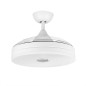 Orgebozo Deckenventilator mit LED-Licht | Fernbedienung | Lautlos | 3 einziehbare Flügel à 105 cm | Winter-Sommer-Modus Orgebozo Deckenventilator mit LED-Licht | Fernbedienung | Lautlos | 3 einziehbare Flügel à 105 cm | Winter-Sommer-Modus