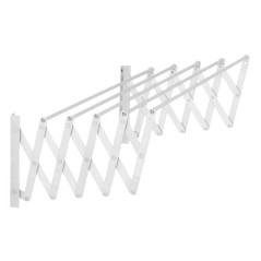 Extendable Clothesline 80 cm | White Complete Kit