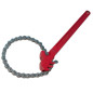 Llave de Cadena para Tuberias 400 mm | Mango 40 cm | Cadena 55 cm | Herramienta Plomeria y Fontaneria