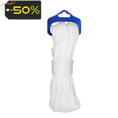 Écheveau de polyester blanc 2,75 mm, 10 mètres | Résistant et flexible