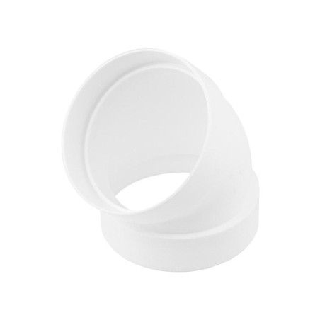 Codo Redondo 45º | PVC 150 mm | Extracción humos y gases
