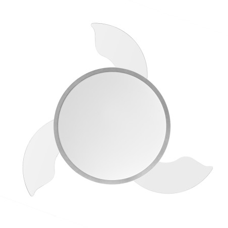 Ventilatore da soffitto a LED Orgebozo | Telecomando | Silenzioso | 3 pale retrattili da 105 cm | Modalità inverno-estate