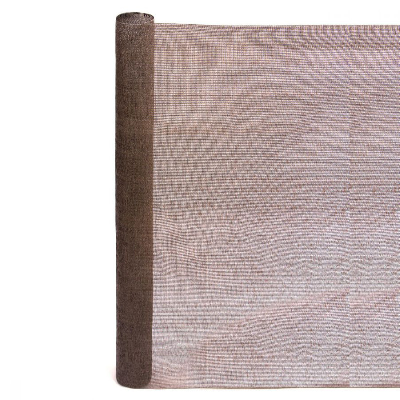 Malla de Sombreo 2x10 m | Ocultación y Privacidad para Terraza o Jardin | Malla de Ocultación Marrón 70 g/m2 | Ocultación 70%