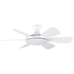 Ventilatore da soffitto a LED Orbegozo da 132 cm con luce | Telecomando | Luce dimmerabile | Modalità inverno-estate