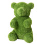 Artificial Grass Bear Figurine 40x45x65 cm for Decoration | Ideal for Garden, Terrace, and Home