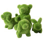 Figurine de Ecureuil en Gazon Artificiel 30x58x50 cm pour Décoration | Idéal pour le jardin, la terrasse et maison Figurine de Ecureuil en Gazon Artificiel 30x58x50 cm pour Décoration | Idéal pour le jardin, la terrasse et maison