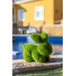 Figura di Erba Artificiale Coniglio 22x40x30 cm per Decorazione | Ideale per giardino, terrazza e casa Figura di Erba Artificiale Coniglio 22x40x30 cm per Decorazione | Ideale per giardino, terrazza e casa