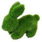 Figura di Erba Artificiale Coniglio 29x53x40 cm per Decorazione | Ideale per giardino, terrazza e casa Figura di Erba Artificiale Coniglio 29x53x40 cm per Decorazione | Ideale per giardino, terrazza e casa