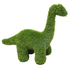 Figurine de Dinosaure Brachiosaure en Gazon Artificiel 26x65x80 cm pour Décoration | Idéal pour le jardin, la terrasse et maison