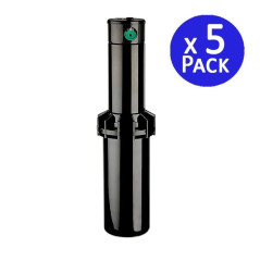 Lot de 5 Aspersoir d'irrigation K-Rain RPS75I 3/4'' | Portée de 4 à 14,6 m | Aspersoir à angle réglable professionnel | Contrôle