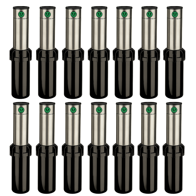Set di 10 Irrigatore K-Rain RPS75I 3/4'' inossidabile | Portata da 4 a 14,6 m | Irrigatore ad angolo regolabile professionale