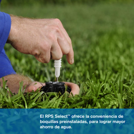 Aspersor de Irrigação K-Rain RPS Select de 3/4" | Alcance de 7,6 a 14 m | Aspersor Profissional de Ângulo Ajustável | Fácil de A
