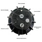 Lot de 5 Arroseurs d'irrigation K-Rain RPS Select 3/4'' | Portée de 7,6 à 14 m | Arroseur à angle réglable | Buses préinstallées Lot de 5 Arroseurs d'irrigation K-Rain RPS Select 3/4'' | Portée de 7,6 à 14 m | Arroseur à angle réglable | Buses préinstallées