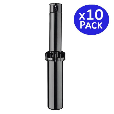 K-Rain RPS Select 3/4" Sprinkler 10-Pack | 7.6 to 14 m Range | Adjustable Angle Sprinkler | Pre-Installed Nozzles