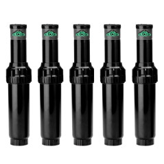 Irrigatore per irrigazione K-Rain ProSport da 1" confezione da 5 | gittata da 13 a 23 m | Irrigatore ad angolo regolabile | Sezi