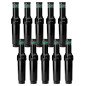 Pack of 10 K-Rain ProSport 1" Irrigation Sprinklers | 13 to 23 m Range | Adjustable Angle Sprinkler | Sectional and Circular