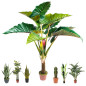 Plante Artificielle Arc-en-Ciel 170cm avec pot | Plantes en plastique pour la décoration de jardin intérieur et extérieur Plante Artificielle Arc-en-Ciel 170cm avec pot | Plantes en plastique pour la décoration de jardin intérieur et extérieur