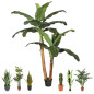 Artificial Banana Tree 180cm with Pot | Plastic Plants for Indoor and Outdoor Garden Decor