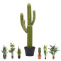 Pianta Artificiale Captus Saguaro 82cm con fioriera | Piante di plastica per la decorazione di giardini interni ed esterni Pianta Artificiale Captus Saguaro 82cm con fioriera | Piante di plastica per la decorazione di giardini interni ed esterni