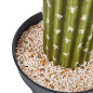 Planta Artificial Captus Saguaro 82cm con Macetero | Plantas de Plástico para Decoración de Jardín Interior y Exterior