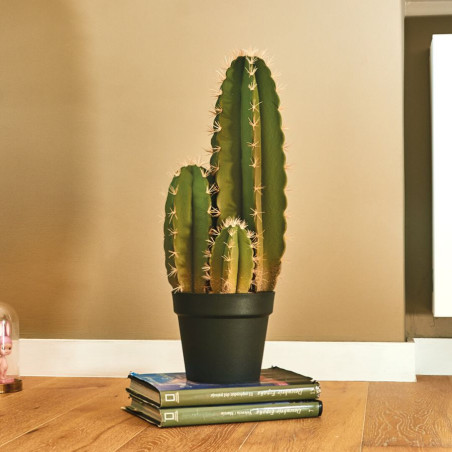 Plante artificielle Captus Organo 64 cm avec pot | Plantes en plastique