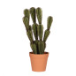 Plante Artificielle Captus Stetsonia Coryne 90cm avec pot | Plantes en plastique pour la décoration de jardin intérieur et extér
