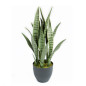 Plante Artificielle Sansevieria 70cm avec pot | Plantes en plastique pour la décoration de jardin intérieur et extérieur