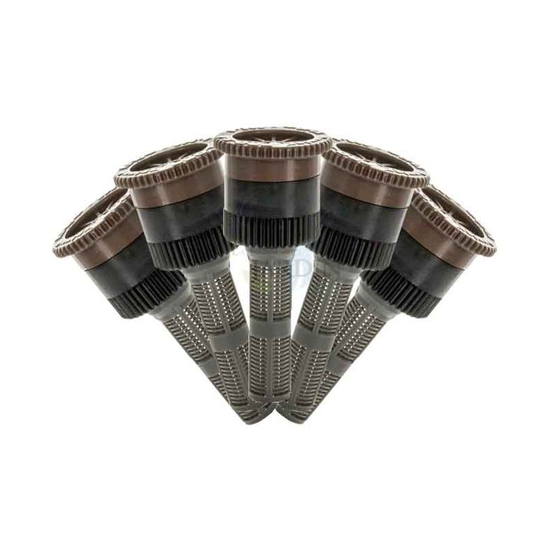 Lot de 5 Buse réglable Hunter 8A pour tuyères d'arrosage, portée 2,4 mètres, angle réglable Lot de 5 Buse réglable Hunter 8A pour tuyères d'arrosage, portée 2,4 mètres, angle réglable