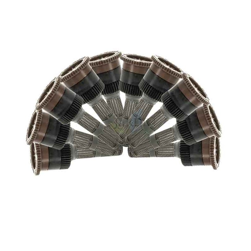 Lot de 10 Buse réglable Hunter 8A pour tuyères d'arrosage, portée 2,4 mètres, angle réglable Lot de 10 Buse réglable Hunter 8A pour tuyères d'arrosage, portée 2,4 mètres, angle réglable