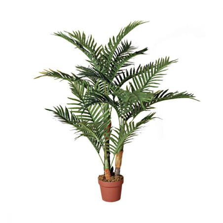 Künstliche Palme 120cm mit Topf | Plastikpflanzen