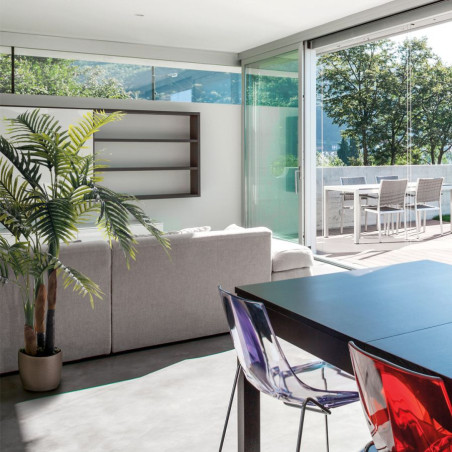 Künstliche Palme 120cm mit Topf | Plastikpflanzen