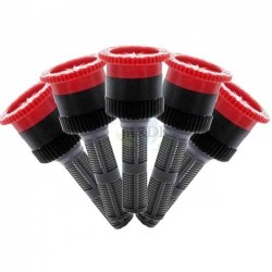 Lot de 5 Buse réglable Hunter 10A pour tuyères d'arrosage, portée 3 mètres, angle réglable