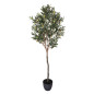 Artificial Olive Tree Plant 150cm with Planter | Plastic Olive Tree for Indoor and Outdoor Garden Decoration