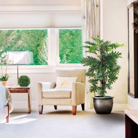 Pianta di filodendro artificiale 150 cm con vaso | Piante di plastica