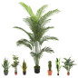 Künstliche Palme 180 cm mit Topf | Plastikpflanzen zur Gartendekoration für Innen- und Außenbereiche Künstliche Palme 180 cm mit Topf | Plastikpflanzen zur Gartendekoration für Innen- und Außenbereiche