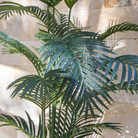 Künstliche Palme 180cm mit Übertopf | Plastikpflanzen