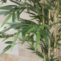 Plante Artificielle en bambou 180cm avec pot | Plantes en plastique pour la décoration de jardin intérieur et extérieur