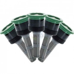 Set di 5 Ugello Regolabile Hunter 12A per Irrigatori, Gittata 3,7 metri, Angolo Regolabile