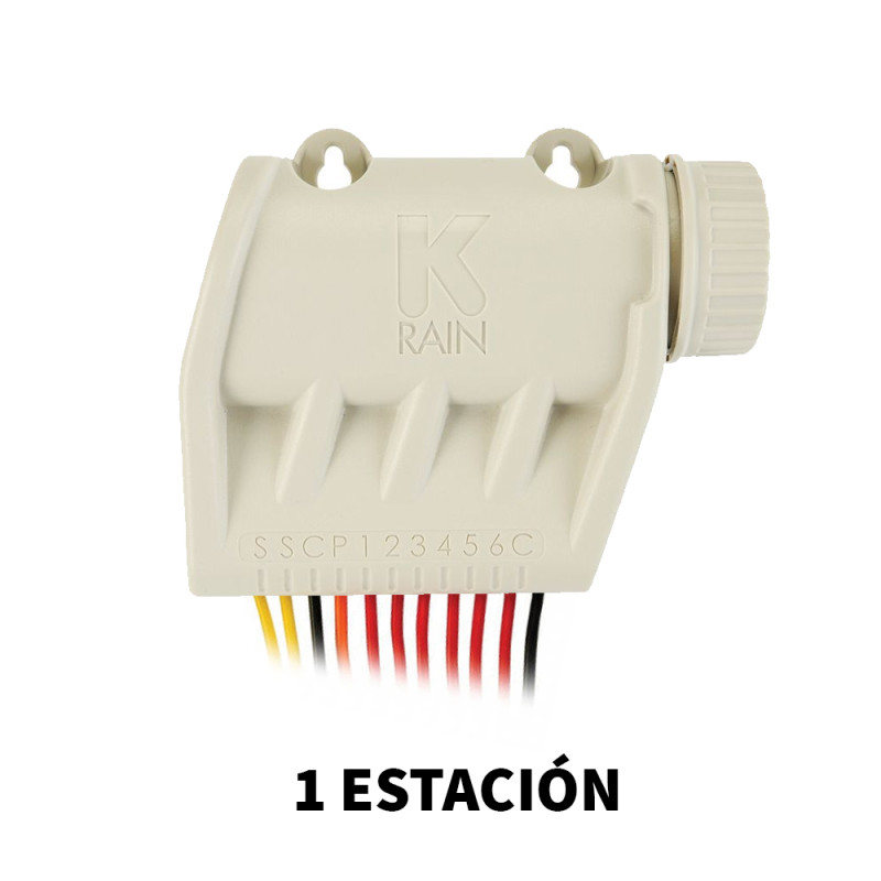 Programador de Riego a Pilas por Bluetooth KRain BL-KR de 1 Estación | Controlador Inalámbrico de Riego con App