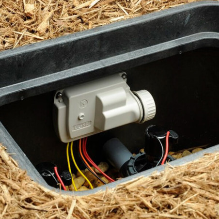 Contrôleur d'irrigation sans fil K-Rain BL-KR 4 stations à batterie Bluetooth | Contrôleur d'irrigation sans fil avec applicatio