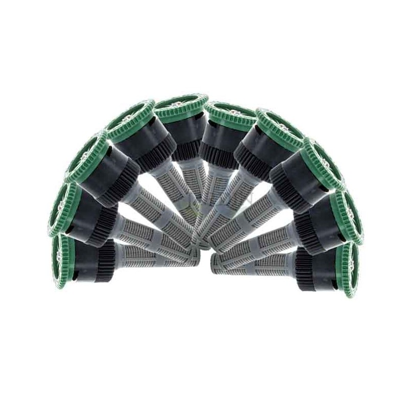 Lot de 10 Buse réglable Hunter 12A pour tuyères d'arrosage, portée 3,7 mètres, angle réglable