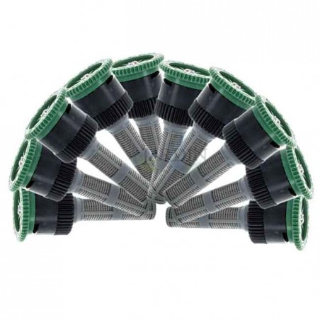 Pack 10 Boquilla ajustable tobera 12A Hunter, Alcance 3,70 m, Ángulo ajustable, Difusores de riego