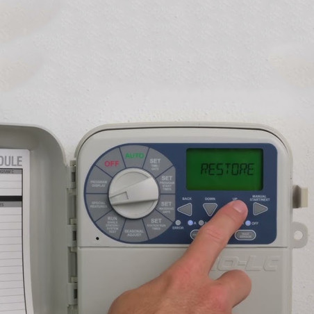 Programador de Riego PRO-LC 12 Estaciones Exterior con Módulo Wifi K-Rain | Temporizador de Riego Eléctrico para Jardin